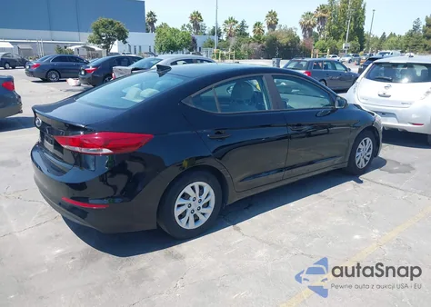 2017 Hyundai Elantra Se z USA, uszkodzony, nr VIN KMHD74LF4HU164517